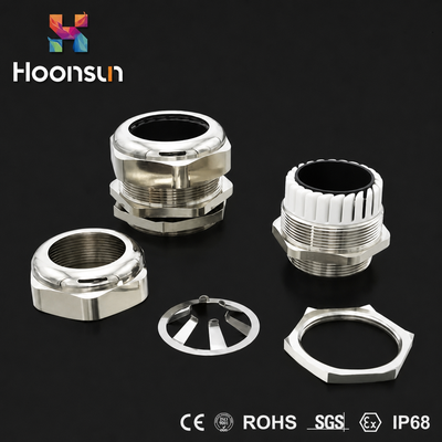 25MM 차폐 스프링 태양 에너지 EMC 케이블 글랜드 IP68 스레드