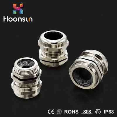 NPT1/2 황동 PA 클로 EMC 전원 케이블 글랜드 25mm 스레드