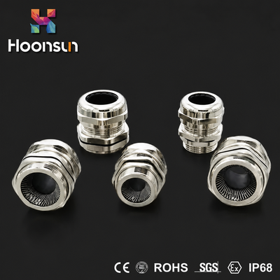 NPT1/2 황동 PA 클로 EMC 전원 케이블 글랜드 25mm 스레드